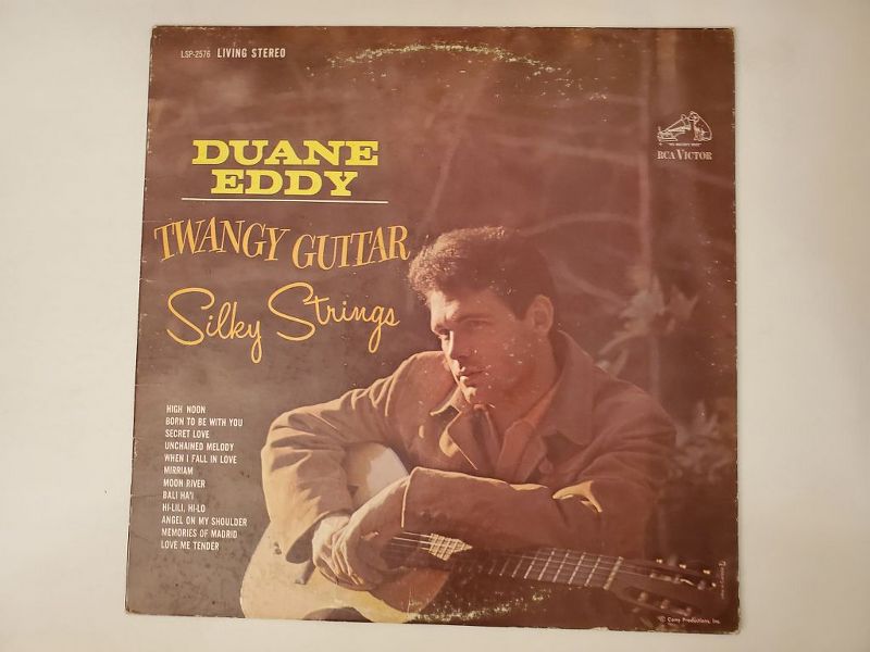 Duane Eddy Twangy Guitar Silky Strings vinyl record