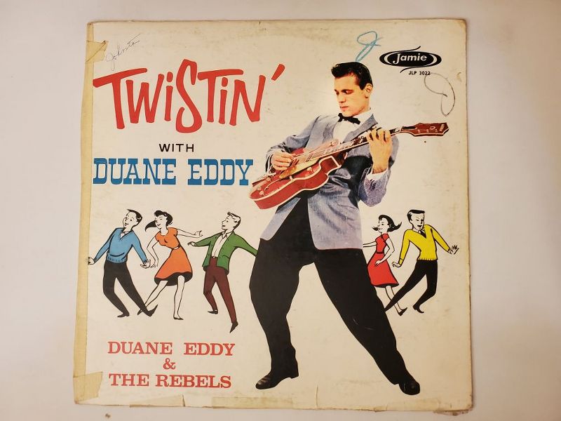 Duane Eddy & The Rebels Twistin' with Duane Eddy vinyl record