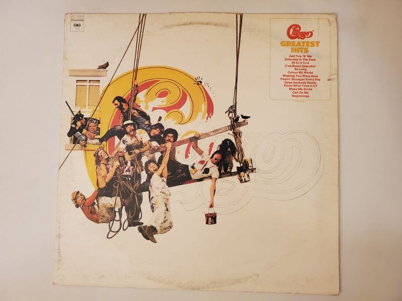 Chicago Greatest Hits vinyl record
