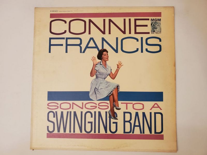 Connie Francis Songs To A Swinging Band vinyl record