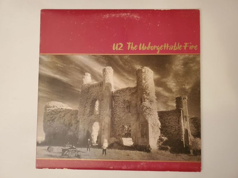 U2 The Unforgettable Fire vinyl record