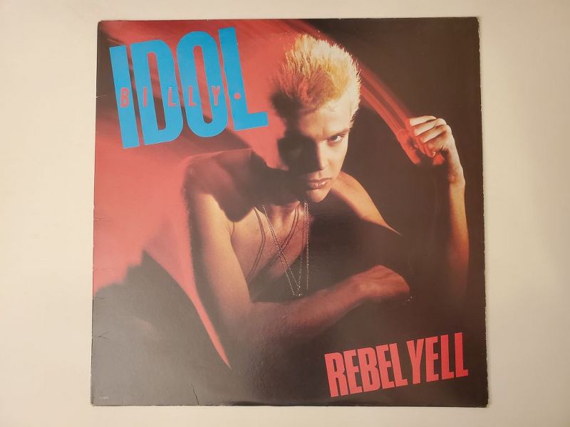 Billy Idol Rebel Yell vinyl record