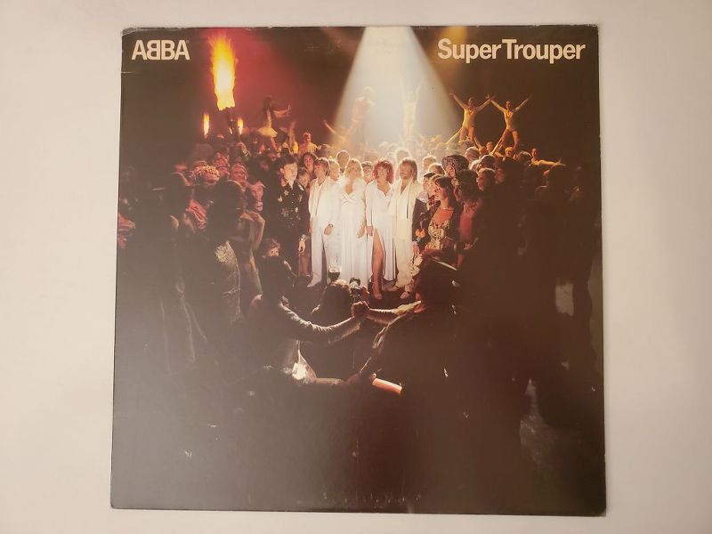 ABBA Super Trouper vinyl record