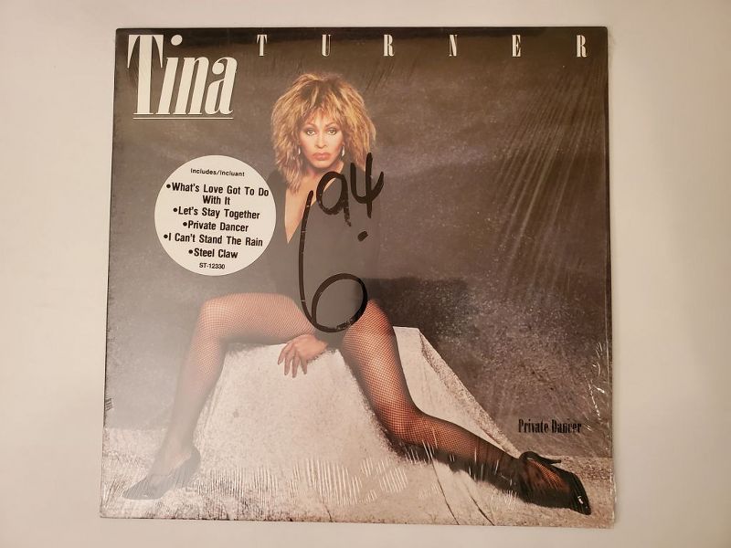 Tina Turner Private Dancer vinyl record