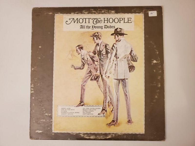 Mott the Hoople All the Young Dudes vinyl record