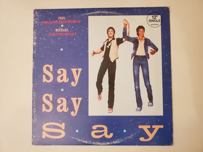 Paul McCartney & Michael Jackson Say Say Say vinyl record