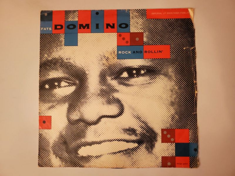 Fats Domino Rock and Rollin' vinyl record