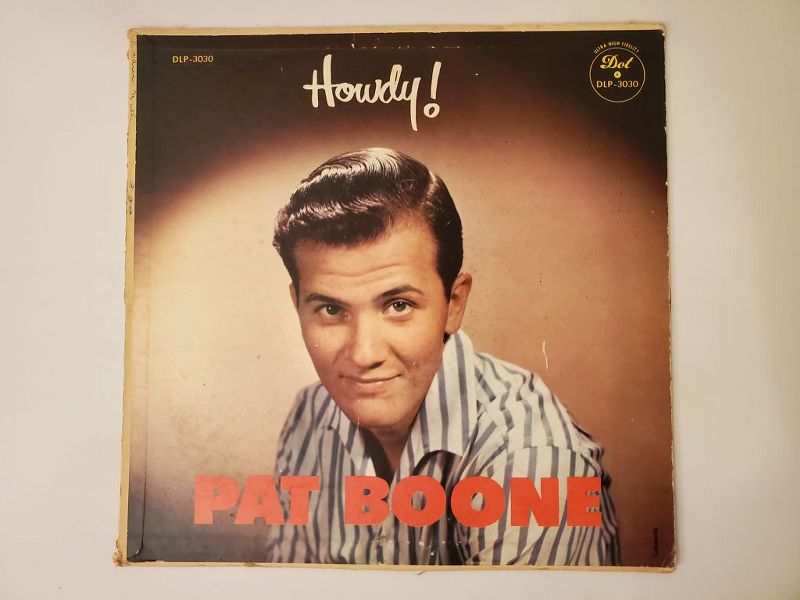 Pat Boone Howdy! vinyl record