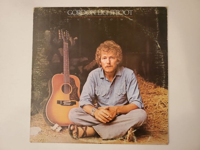 Gordon Lightfoot Sundown vinyl record