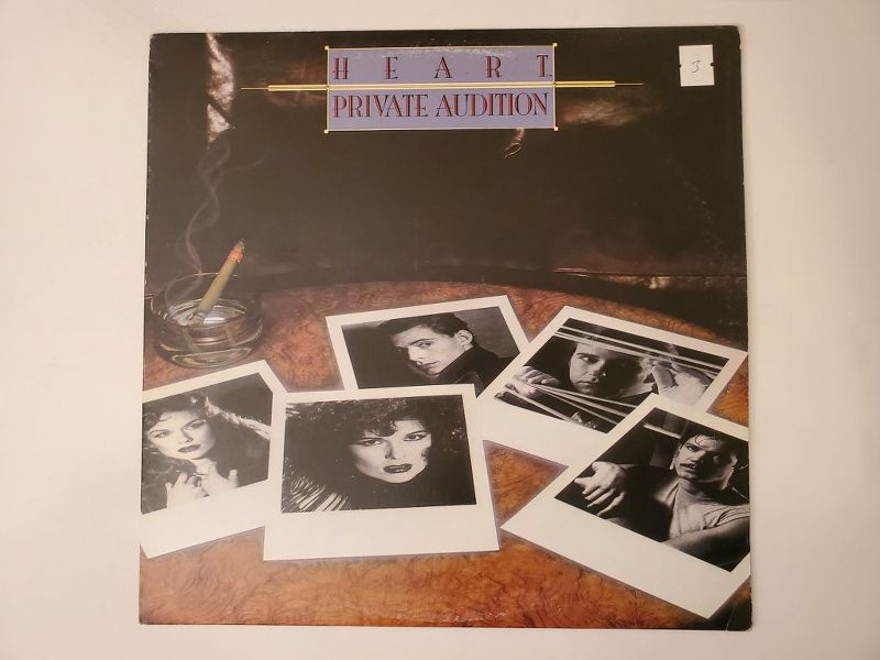 Heart Private Audition vinyl record