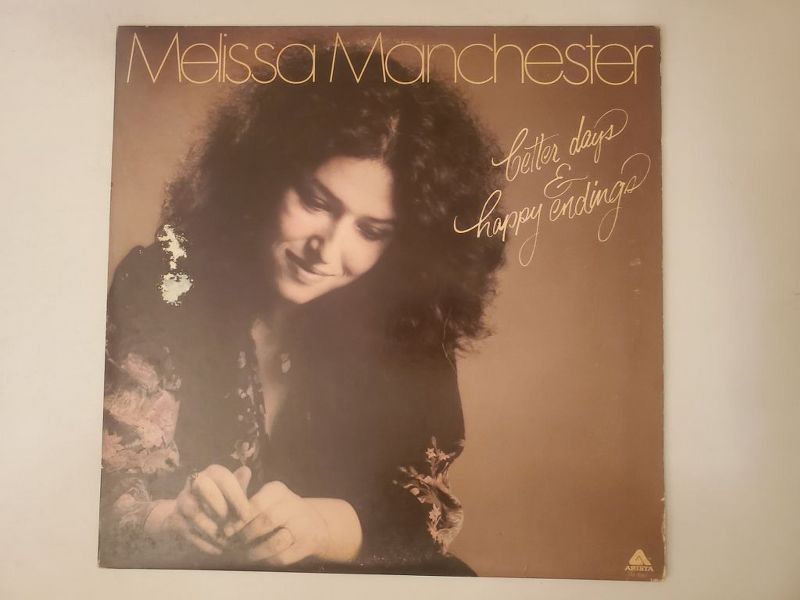 Melissa Manchester Better Days & Happy Endings vinyl record