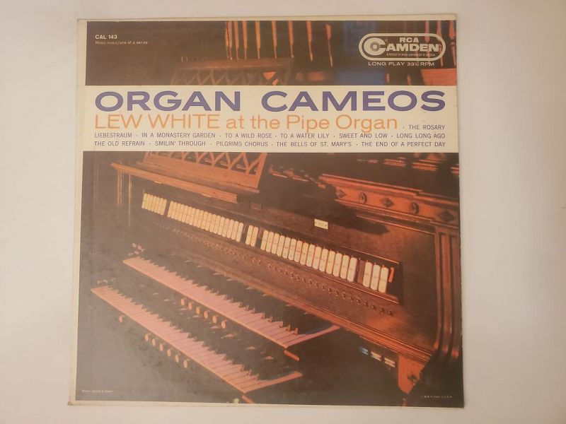 Lew White Organ Cameos vinyl record