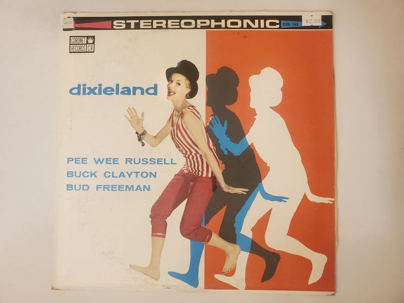 Pee Wee Russell, Buck Clayton, Bud Freeman Dixieland vinyl record