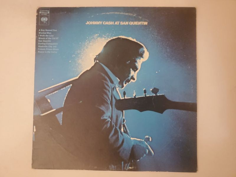 Johnny Cash At San Quentin vinyl record