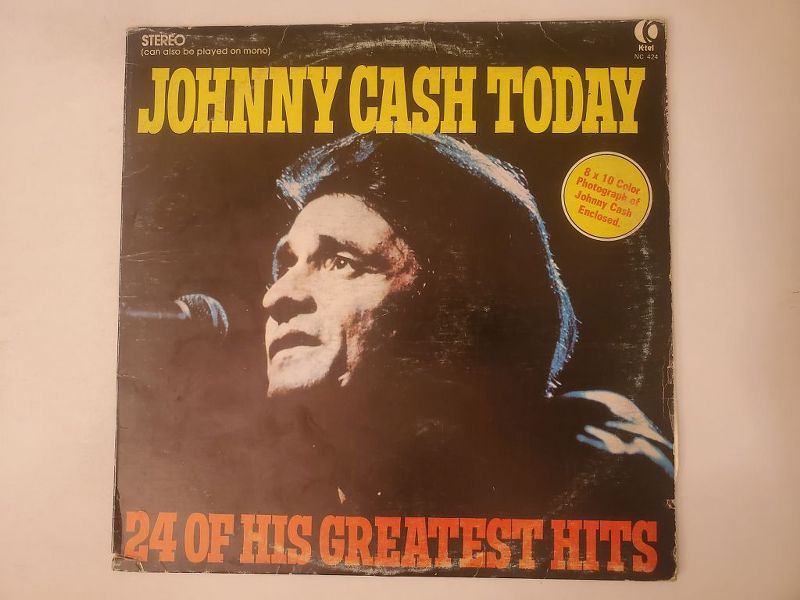 Johnny Cash Johnny Cash Today: 24 Of His Greatest Hits vinyl record