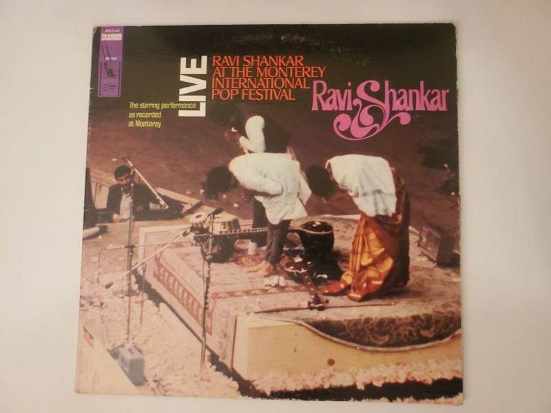 Ravi Shankar At The Monterey International Pop Festival vinyl record