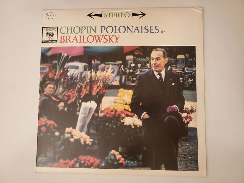 Brailowsky Chopin Polonaises vinyl record