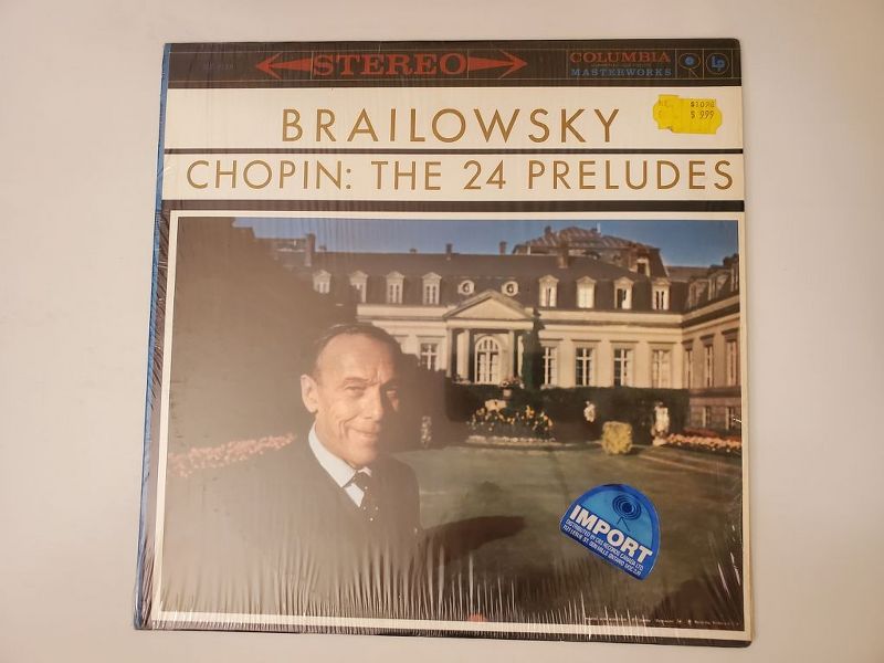 Brailowsky Chopin: The 24 Preludes vinyl record