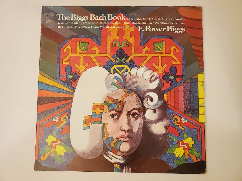 E. Power Biggs The Biggs Bach Book vinyl record