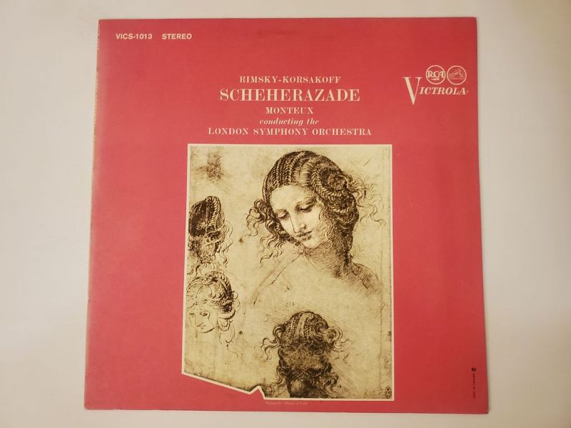 Rimsky-Korsakoff (Conductor: Monteux, London Symphony Orchestra) Scheherazade vinyl record