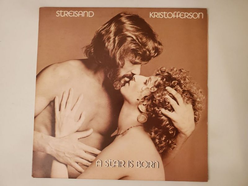 Barbra Streisand, Kris Kristofferson A Star Is Born vinyl record