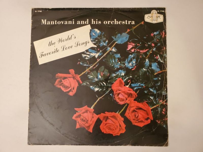 Mantovani and his orchestra The World's Favorite Love Songs vinyl record