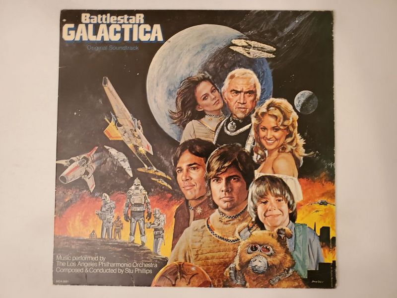 Stu Phillips Battlestar Galactica Original Soundtrack vinyl record