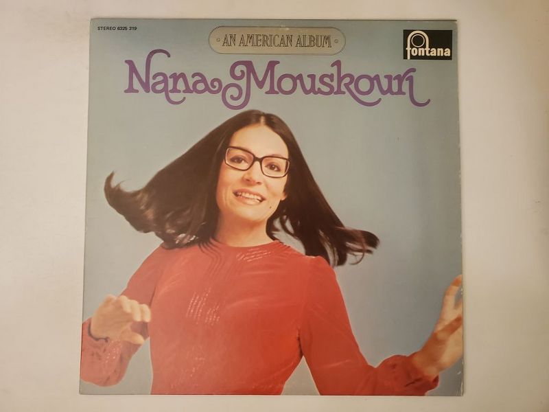 Nana Mouskouri An American Album vinyl record