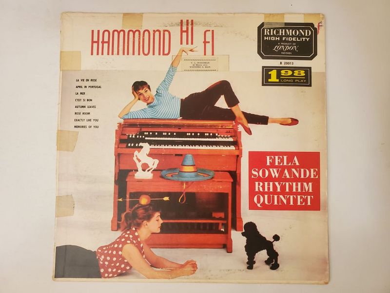 Fela Sowande Rhythm Quintet Hammond Hi Fi vinyl record