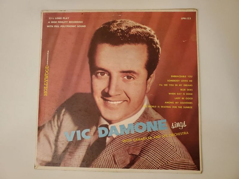 Vic Damone Vic Damone Sings vinyl record