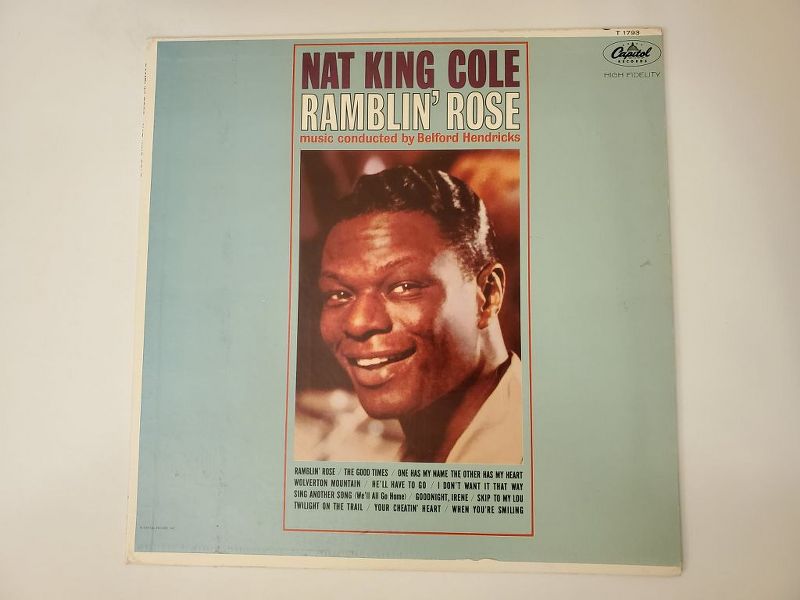 Nat King Cole Ramblin' Rose vinyl record