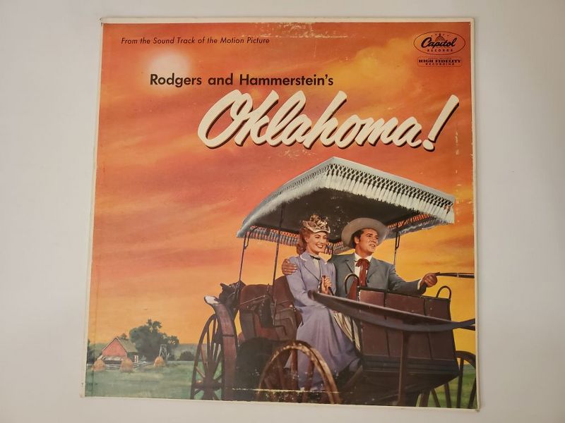 Rodgers and Hammerstein Oklahoma! (From the Sound Track of the Motion Picture) vinyl record