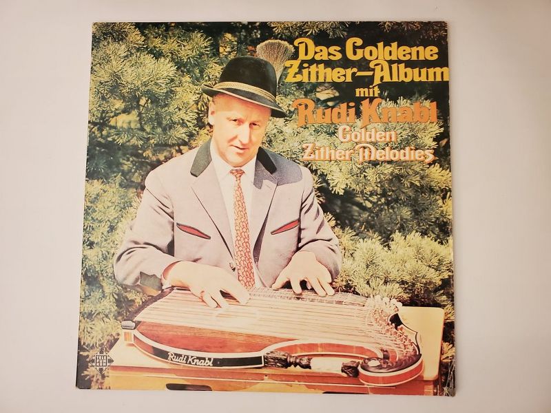 Rudi Knabl Das Goldene Zither-Album (Golden Zither Melodies) vinyl record