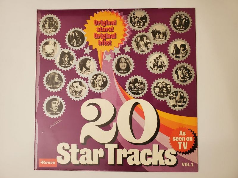 Various Artists 20 Star Tracks Vol. 1 vinyl record