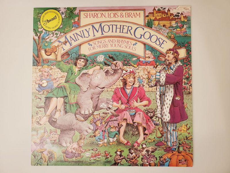 Sharon, Lois & Bram Mainly Mother Goose vinyl record