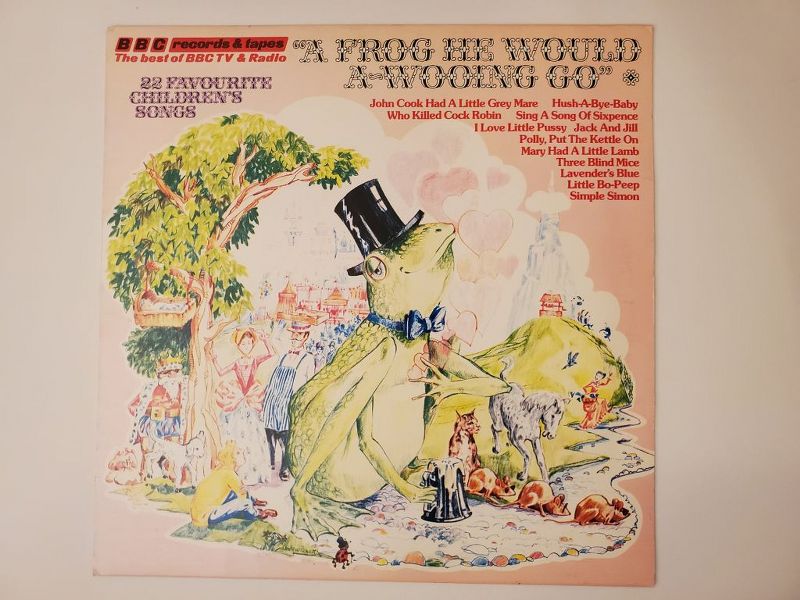 Various Artists A Frog He Would A-Wooing Go: 22 Favourite Children's Songs vinyl record