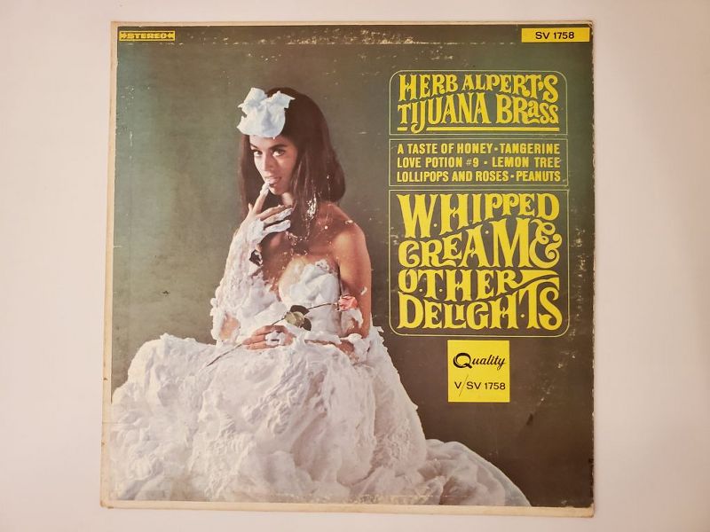 Herb Alpert's Tijuana Brass Whipped Cream & Other Delights vinyl record