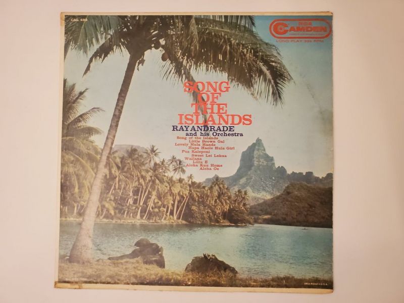 Ray Andrade and His Orchestra Song of the Islands vinyl record