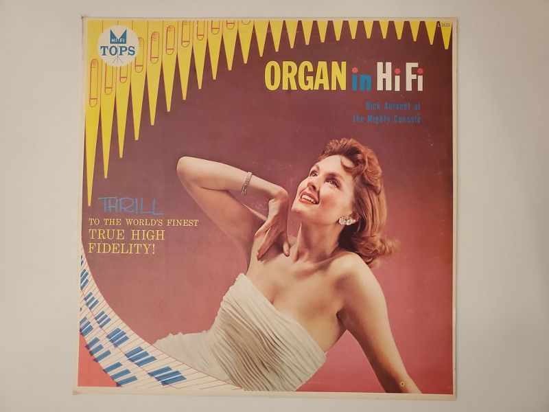 Dick Aurandt Organ in Hi Fi vinyl record