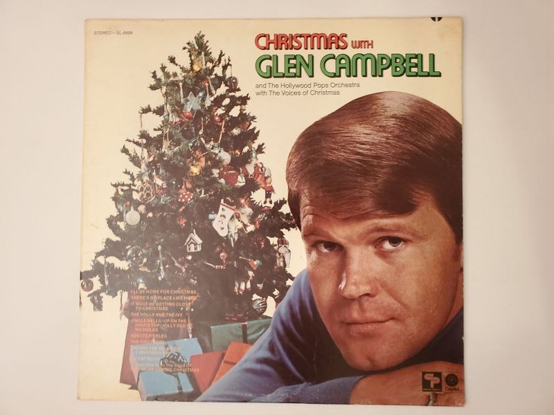 Glen Campbell Christmas with Glen Campbell vinyl record