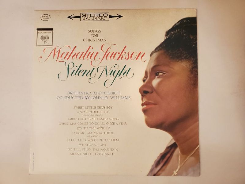 Mahalia Jackson Silent Night vinyl record