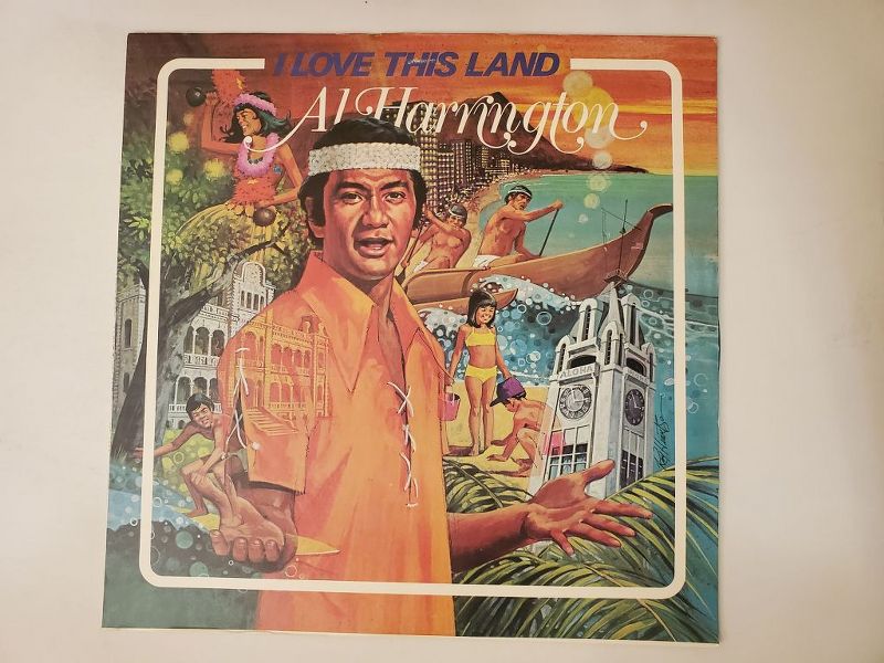 Al Harrington I Love This Land vinyl record