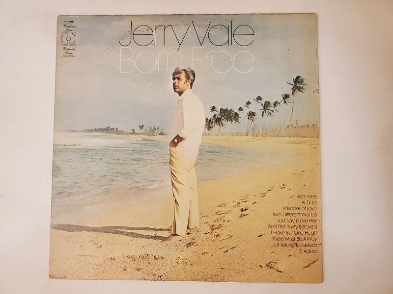 Jerry Vale Born Free vinyl record