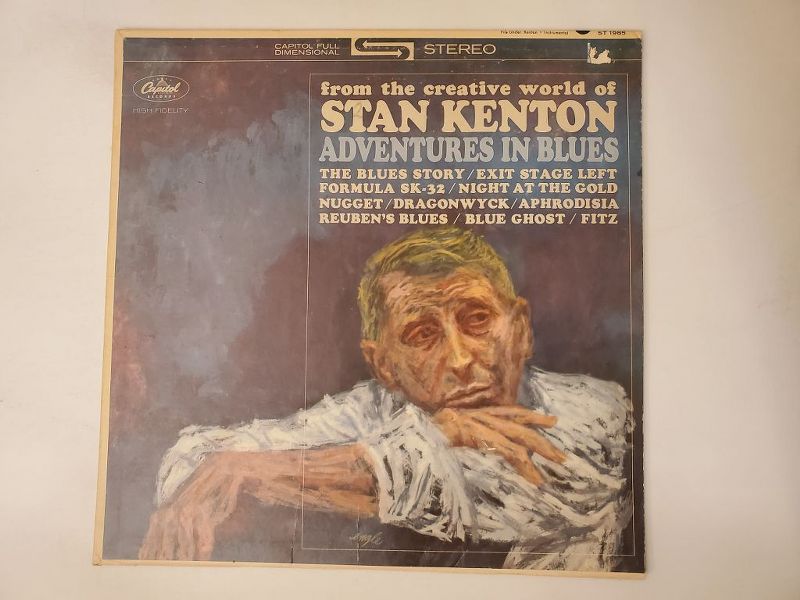 Stan Kenton Adventures in Blues vinyl record