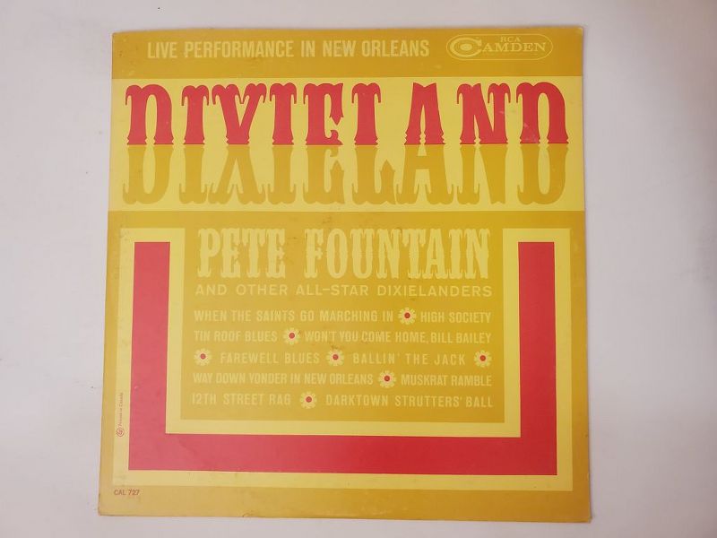 Pete Fountain Dixieland: Live Performance in New Orleans vinyl record
