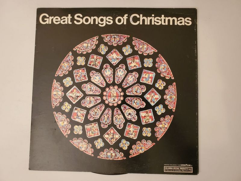Various Artists Great Songs of Christmas vinyl record