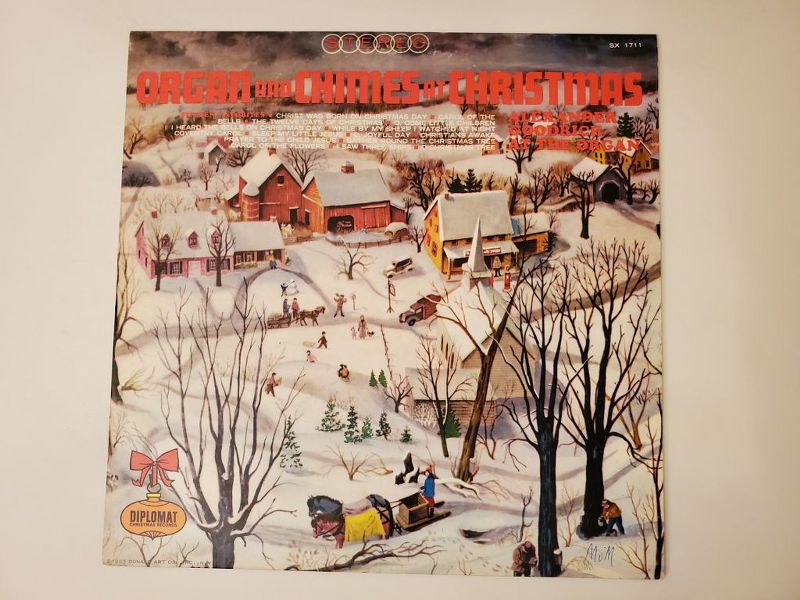 Alexander Goodrick Organ and Chimes at Christmas vinyl record