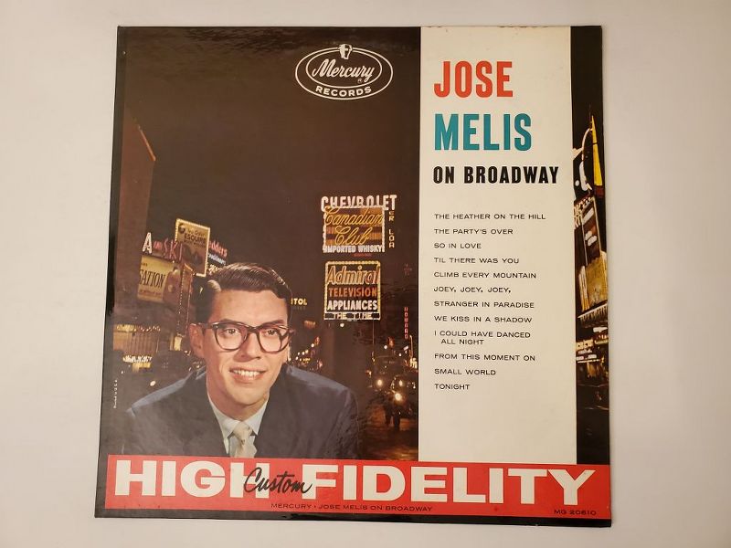 Jose Melis On Broadway vinyl record