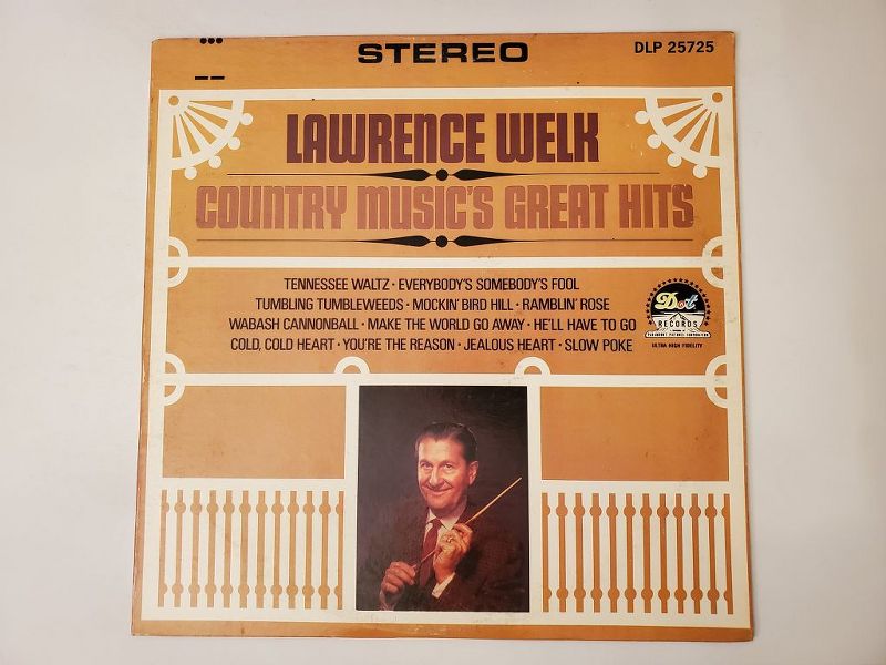 Lawrence Welk Country Music's Great Hits vinyl record