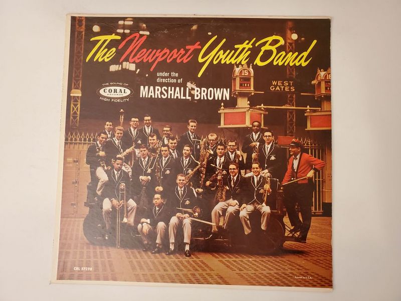 The Newport Youth Band under the direction of Marshall Brown The Newport Youth Band vinyl record